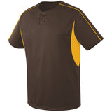 4012 Two Button League Performance Baseball Jersey YOUTH