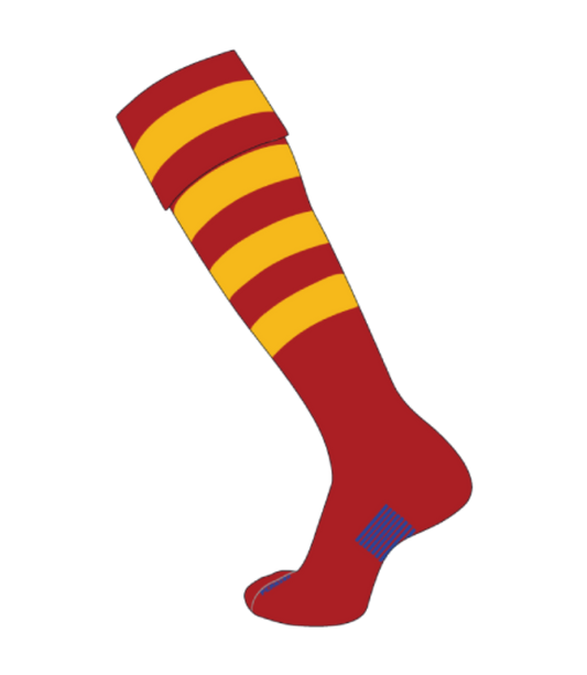 Custom Special Euro Socks - Thick Stripes - Add Logo & Choose Team Colors