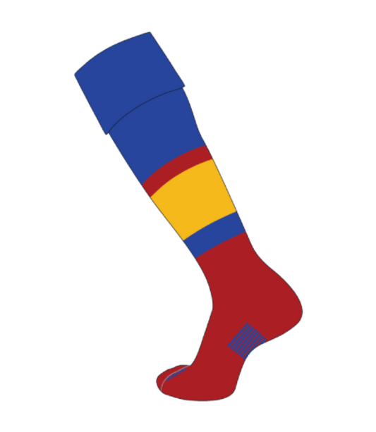 Custom Special Euro Socks - Patch on Cuff