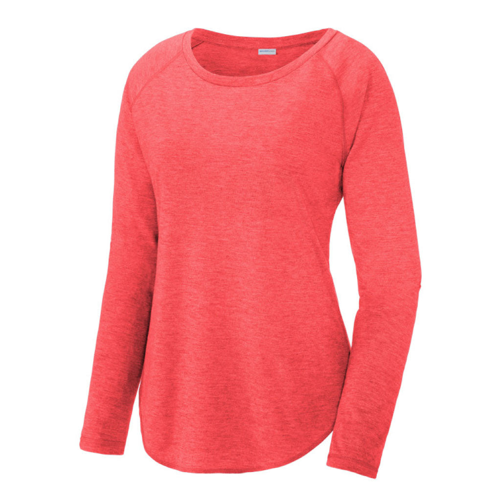 9311 Women's Tri-Blend Long Sleeve Wicking Tee