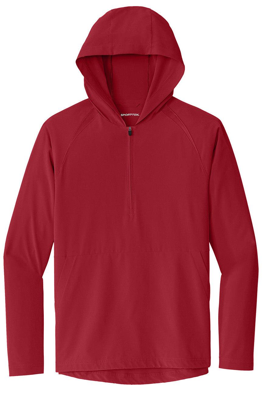 9451 Repeat Long Sleeve Hooded Batting Jacket