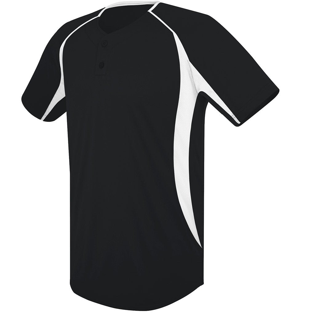 4003 Two-Button Varsity Performance Baseball Jersey