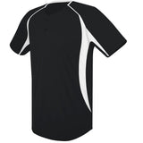 4003 Two-Button Varsity Performance Baseball Jersey YOUTH