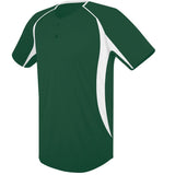 4003 Two-Button Varsity Performance Baseball Jersey YOUTH