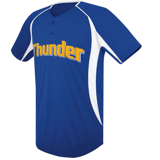 4003 Two-Button Varsity Performance Baseball Jersey