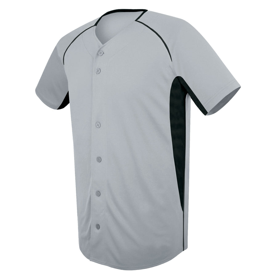 black and white baseball jersey