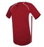 4004 Full-Button Elite Baseball Jersey ADULT