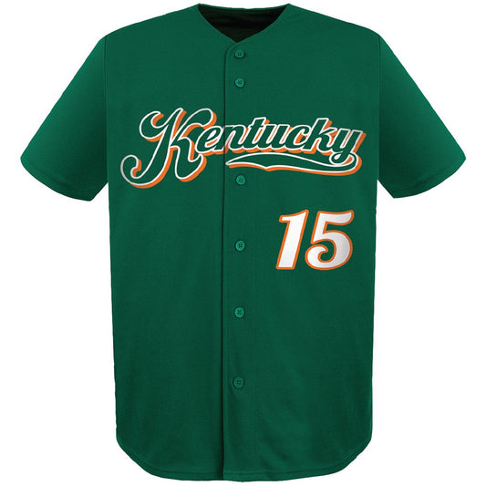 4011 Full Button Stadium Performance Baseball Jersey