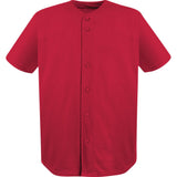 4011 Full Button Stadium Performance Baseball Jersey ADULT
