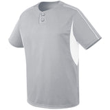 4012 Two Button League Performance Baseball Jersey ADULT