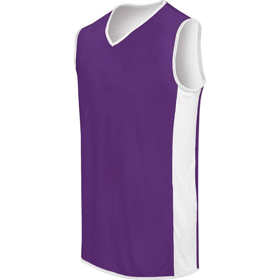 Custom Plain Youth Reversible Basketball Uniform Customize