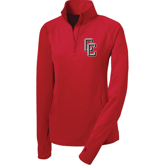 9319 Women's Peak Performance 1/4 Zip Pullover