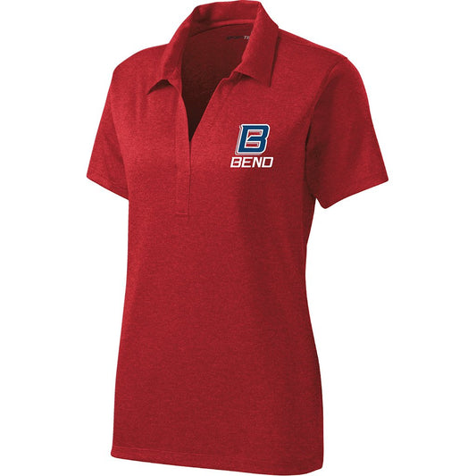 9333 Women's Heather Performance Polo