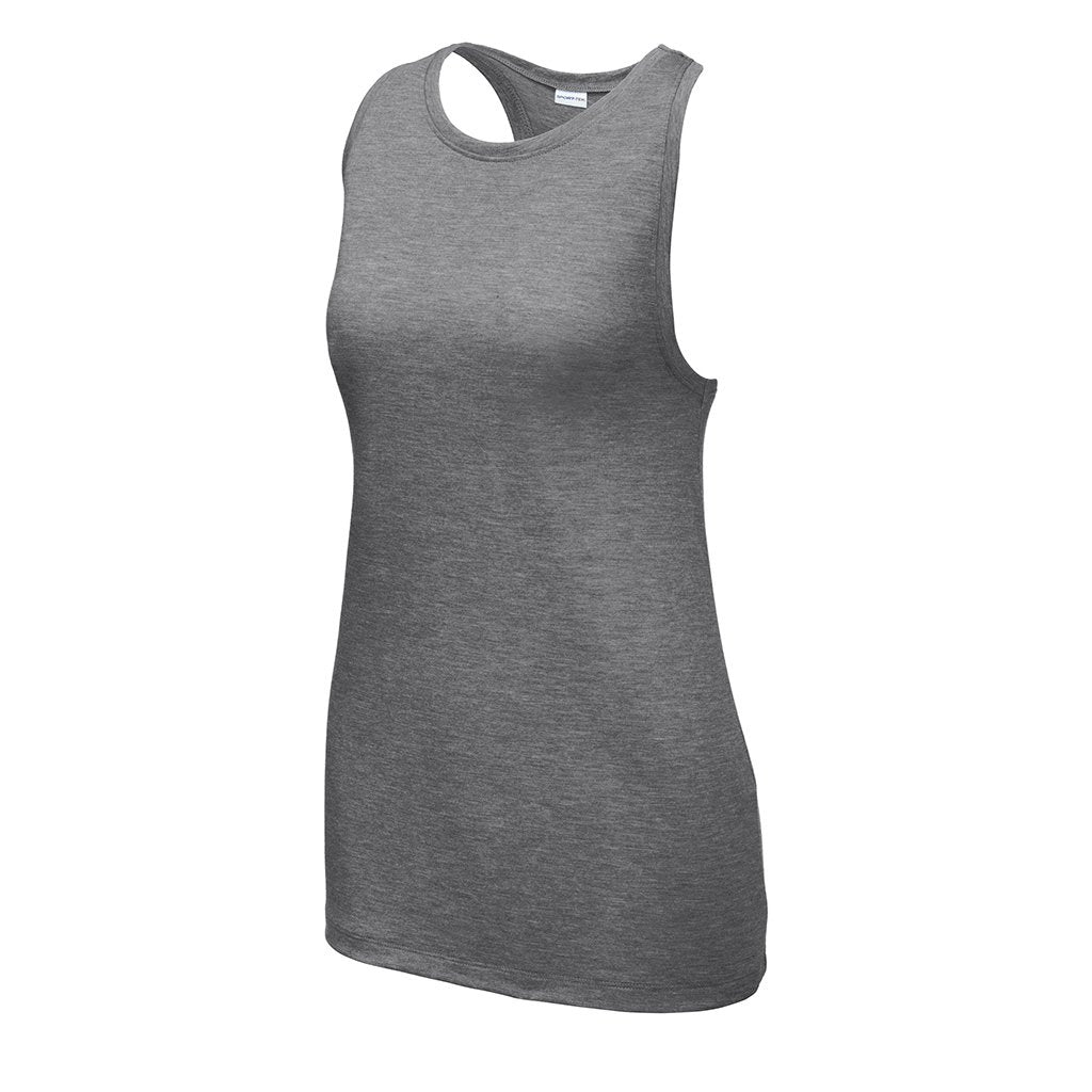 9354 Women's Tri-Blend Wicking Racerback Tank
